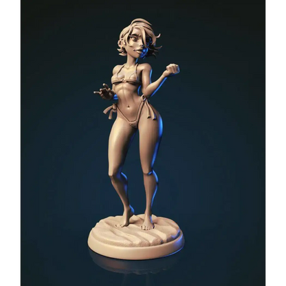 1/18 100mm 3D Print Model Kit Modern Nudes Beautiful Girl Bikini Unpainted - Model-Fan-Store
