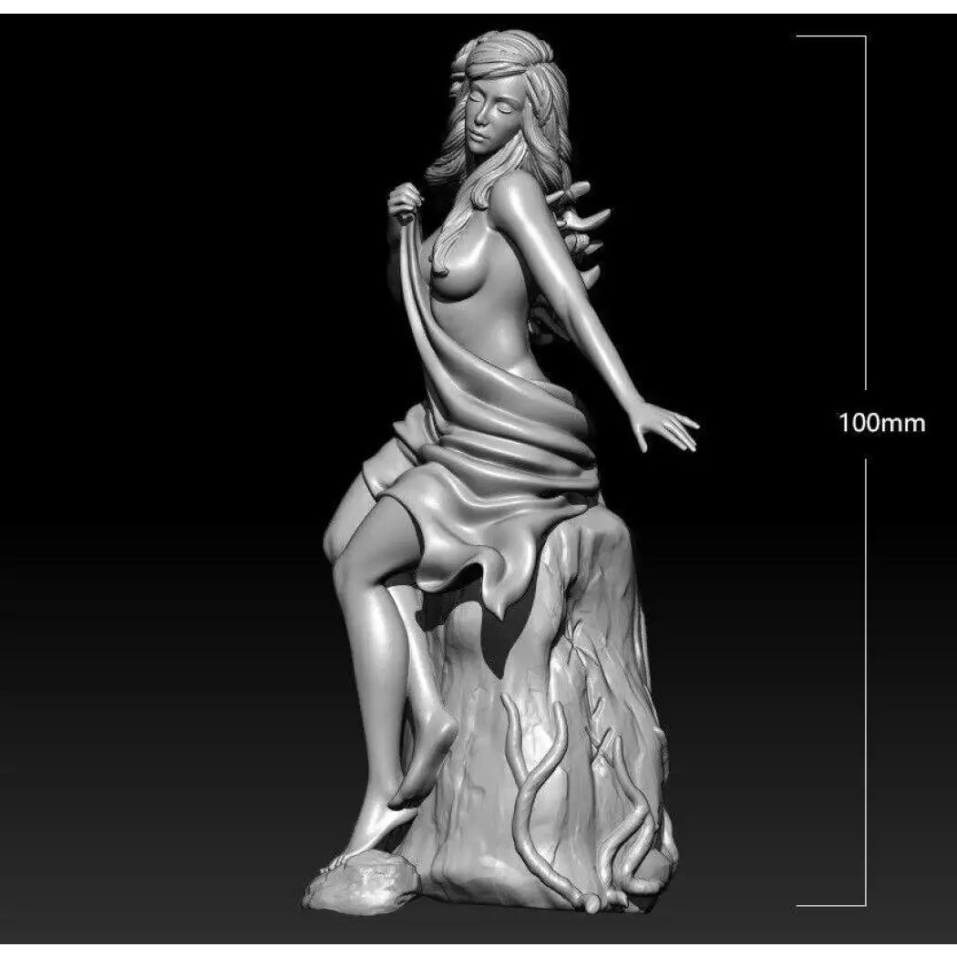 1/18 100mm 3D Print Model Kit Modern Nudes Beautiful Girl Woman Unpainted - Model-Fan-Store