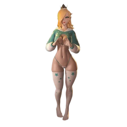 1/18 100mm 3D Print Model Kit Nudes Beautiful Girl Woman Dancer Unpainted