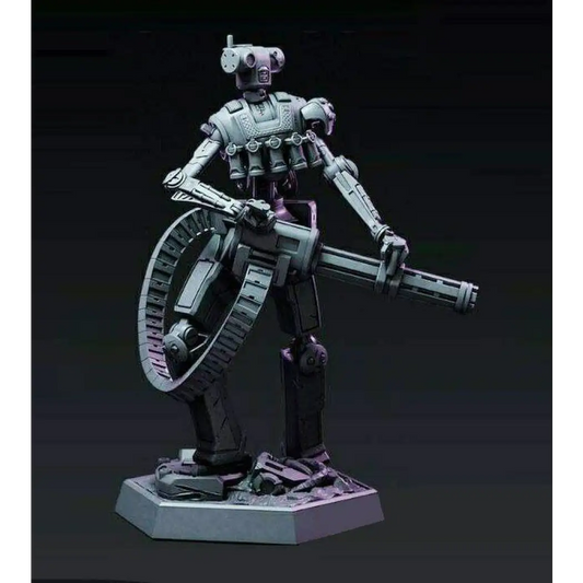 1/18 100mm 3D Print Model Kit Robot Soldier Post-Apocalypse Unpainted - Model-Fan-Store