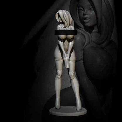 1/18 100mm 3D Print Model Kit Space Nudes Beautiful Girl Woman Spy Unpainted - Model-Fan-Store