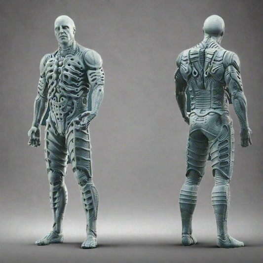 1/18 100mm 3D Print Model Kit Warrior Alien Prometheus Unpainted