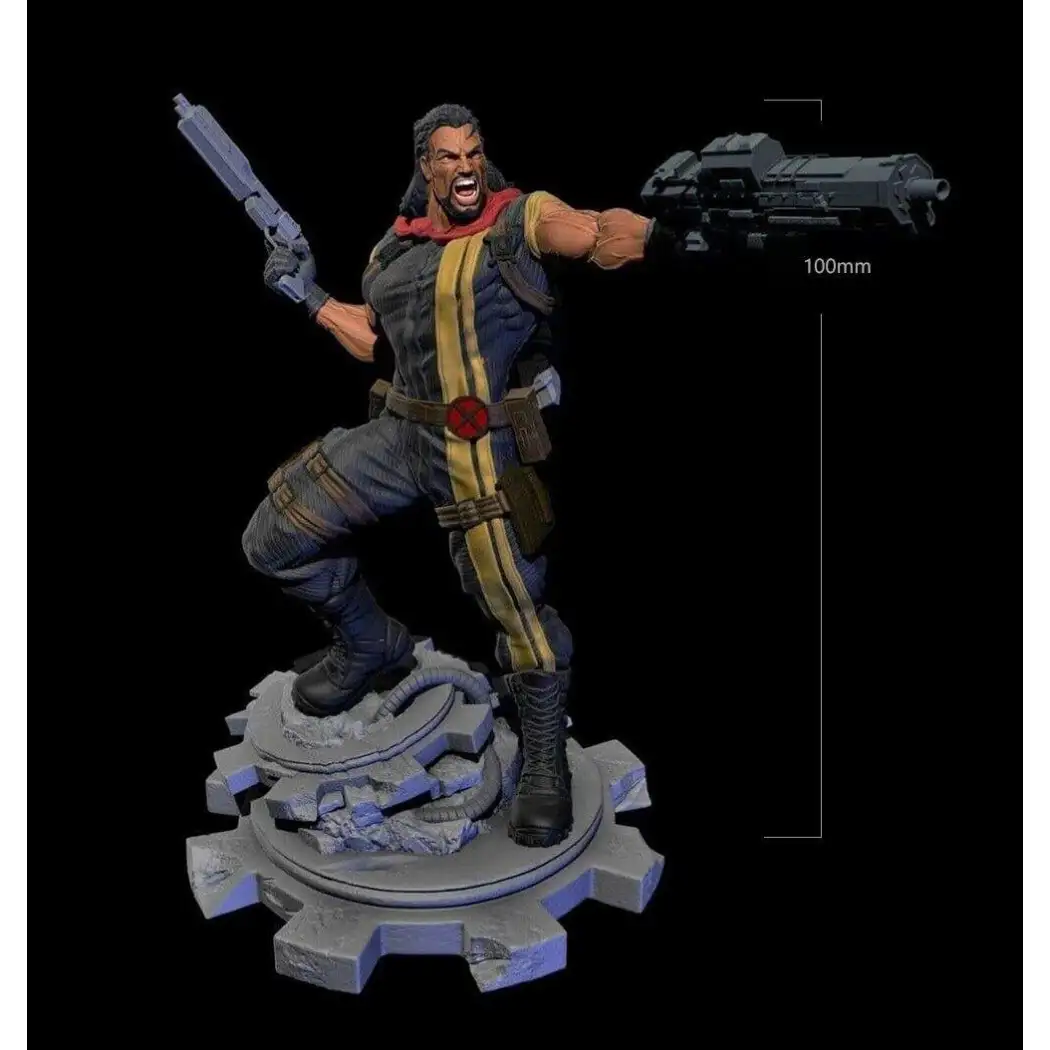 1/18 100mm 3D Print Model Kit Warrior Mercenary Shooter Fantasy Unpainted - Model-Fan-Store