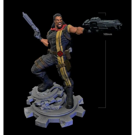 1/18 100mm 3D Print Model Kit Warrior Mercenary Shooter Fantasy Unpainted - Model-Fan-Store