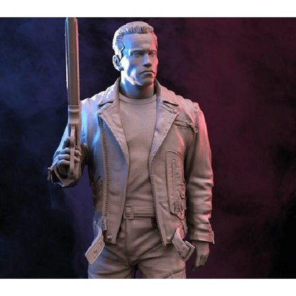 1/18 100mm 3D Print Model Kit Warrior Terminator T-800 Unpainted - Model-Fan-Store