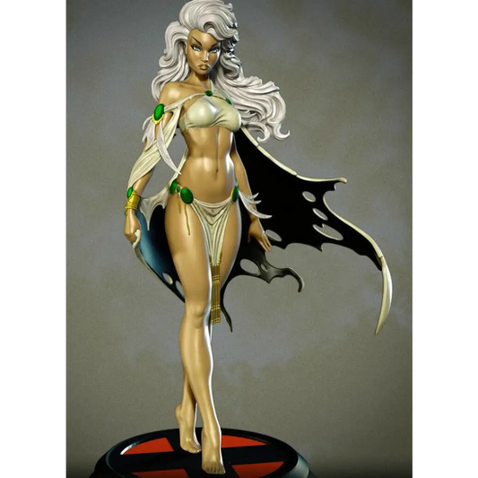 1/18 100mm 3D Print Superhero Model Kit Amazon Beautiful Girl Unpainted - Model-Fan-Store