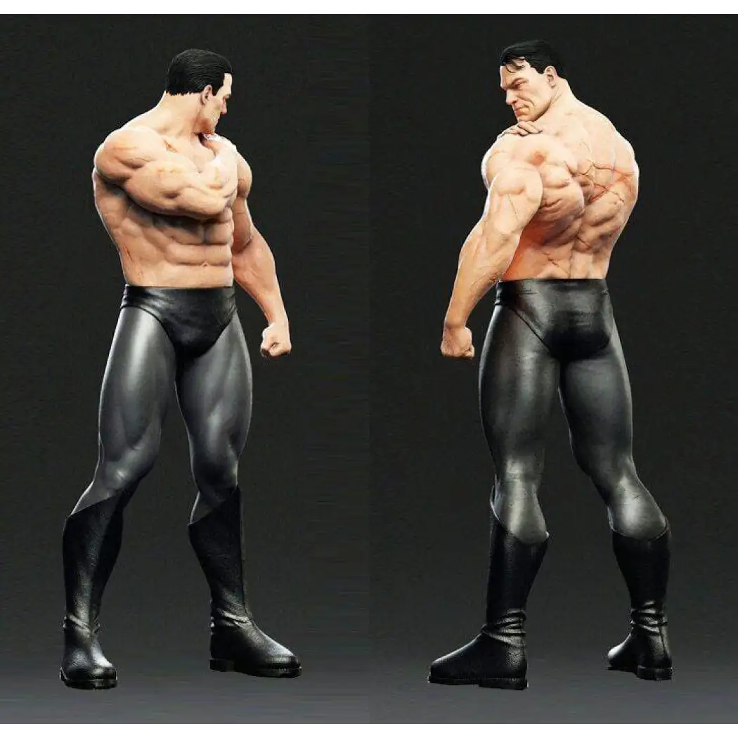 1/18 100mm 3D Print Superhero Model Kit Batman Bruce Wayne Unpainted - Model-Fan-Store