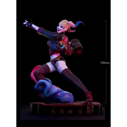 1/18 100mm 3D Print Superhero Model Kit Harley Quinn Beautiful Girl Unpainted - Model-Fan-Store