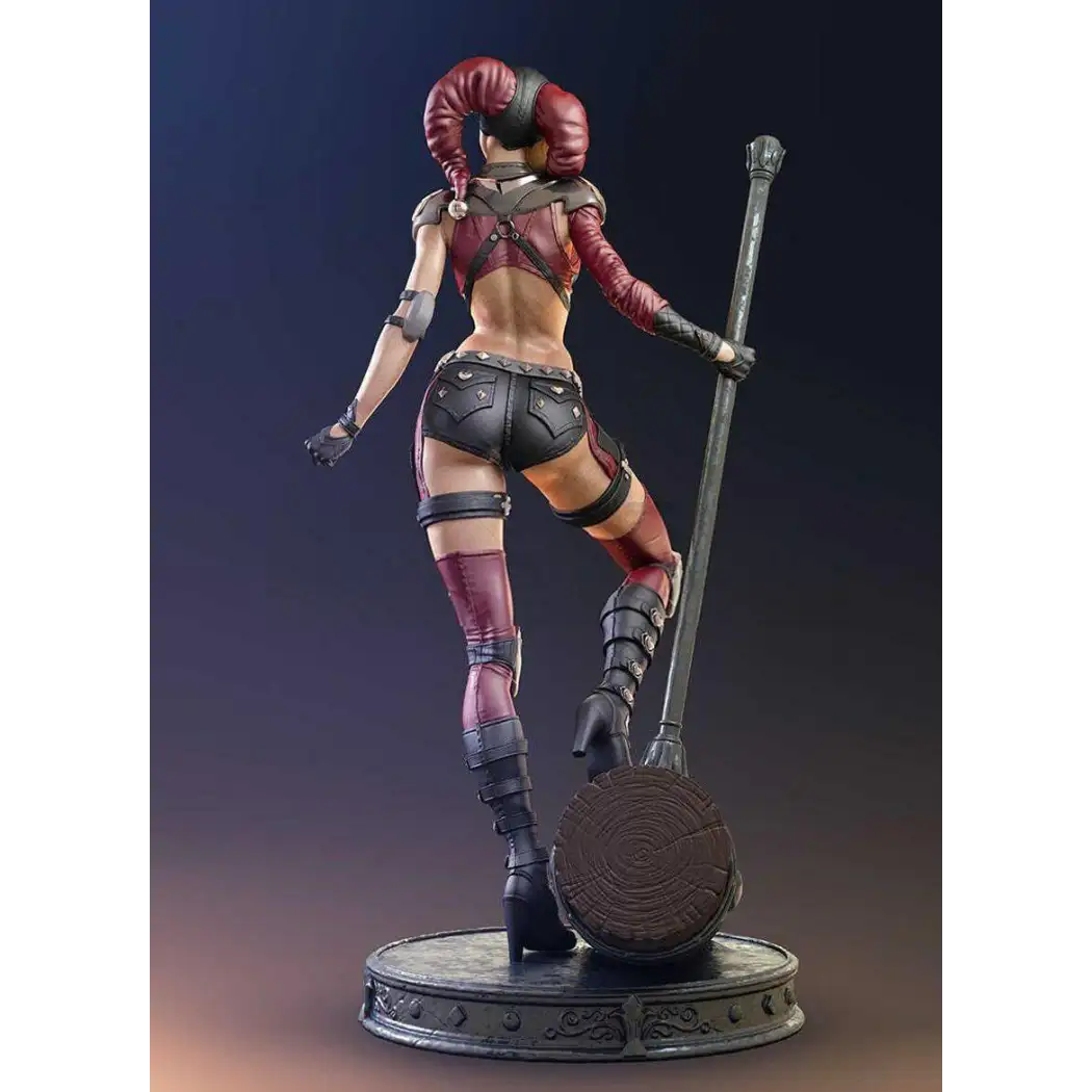 1/18 100mm 3D Print Superhero Model Kit Harley Quinn Beautiful Girl Unpainted - Model-Fan-Store