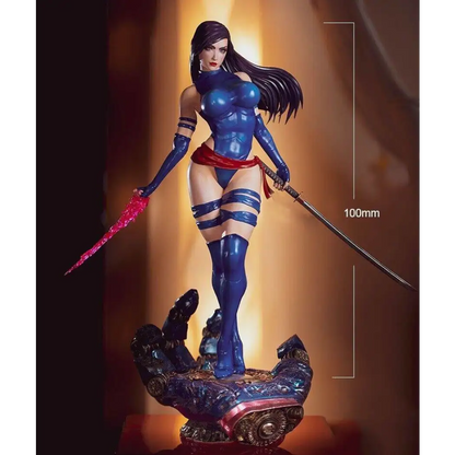 1/18 100mm 3D Print Superhero Model Kit Psylocke Beautiful Girl Unpainted - Model-Fan-Store