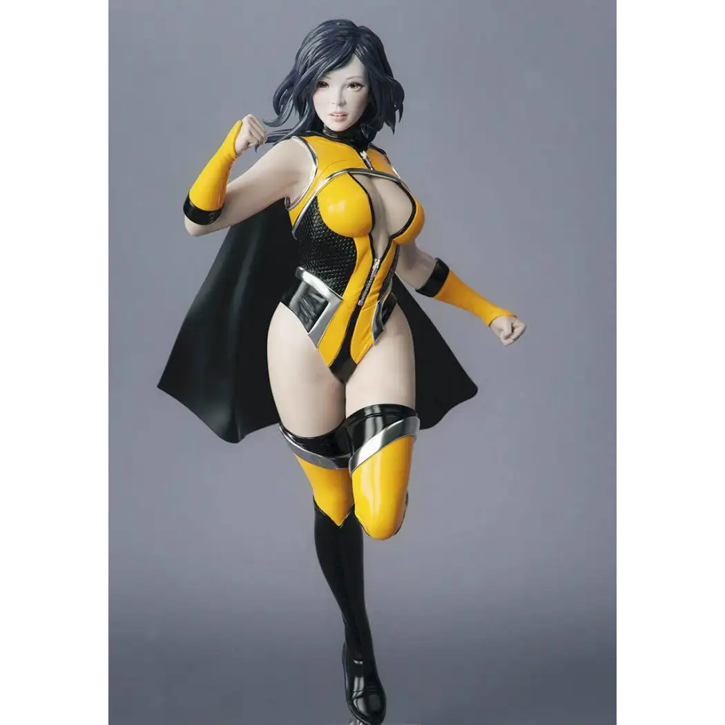 1/18 100mm 3D Print Superhero Model Kit Woman Beautiful Girl Unpainted - Model-Fan-Store