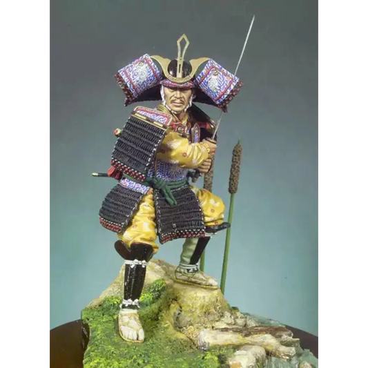 1/18 90mm Resin Casting Model Kit Japan Warrior Samurai Unpainted - Model-Fan-Store