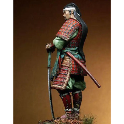 1/18 90mm Resin Casting Model Kit Japanese Samurai with Sword Unpainted - Model-Fan-Store