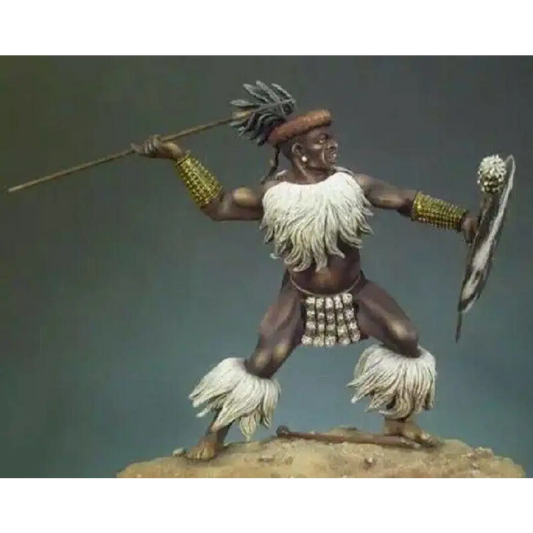 1/18 90mm Resin Model Kit Ancient Tribal Warrior Barbarian Unpainted - Model-Fan-Store