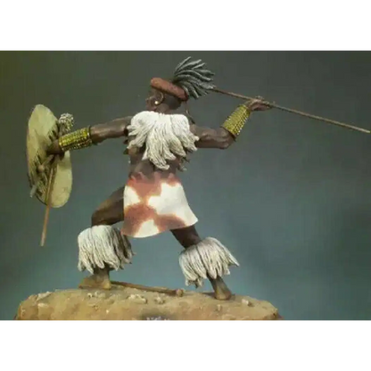 1/18 90mm Resin Model Kit Ancient Tribal Warrior Barbarian Unpainted - Model-Fan-Store