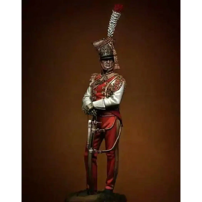 1/18 90mm Resin Model Kit Napoleonic Wars Lancers of the Guard Unpainted - Model-Fan-Store