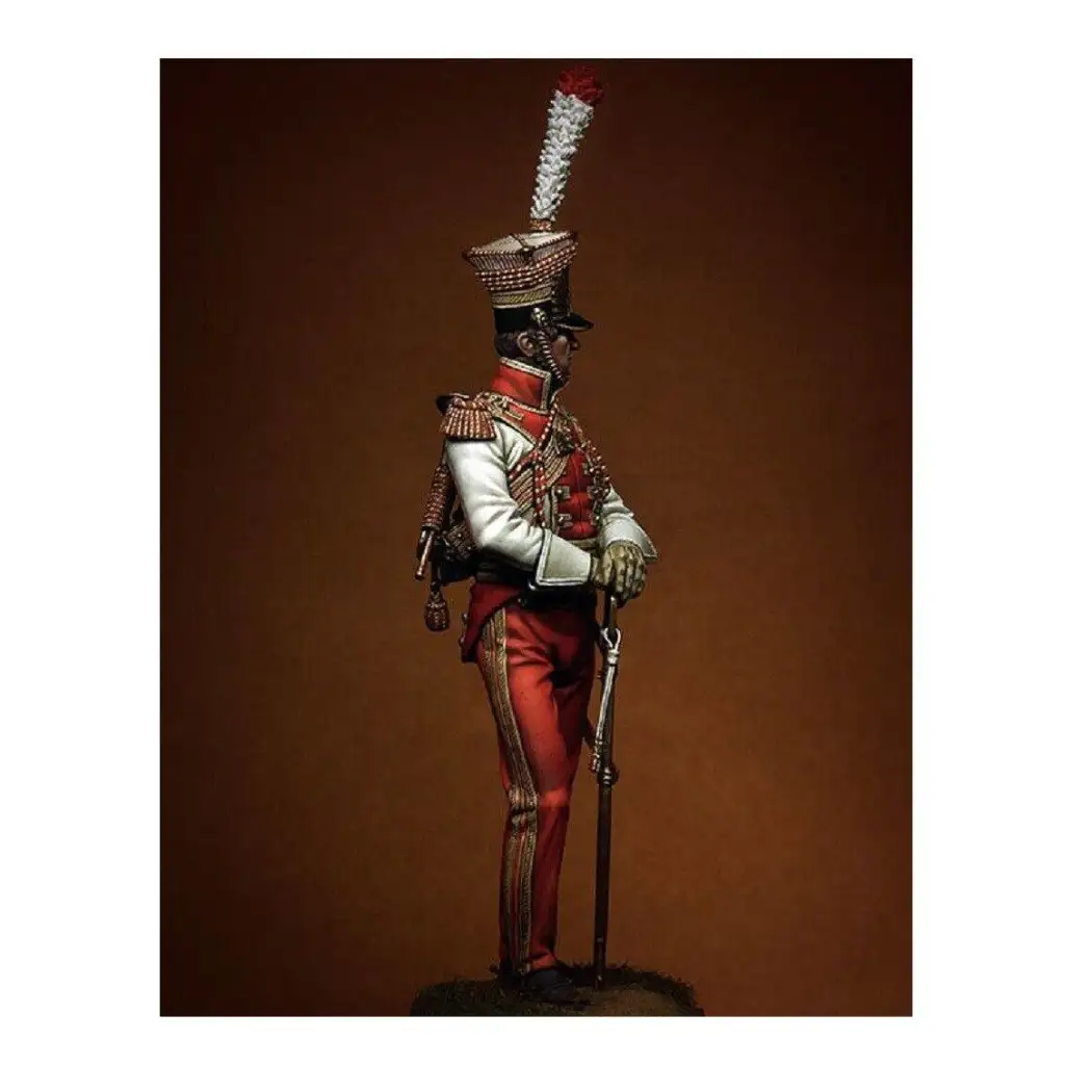 1/18 90mm Resin Model Kit Napoleonic Wars Lancers of the Guard Unpainted - Model-Fan-Store