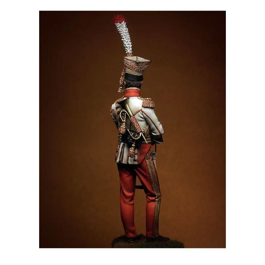 1/18 90mm Resin Model Kit Napoleonic Wars Lancers of the Guard Unpainted - Model-Fan-Store