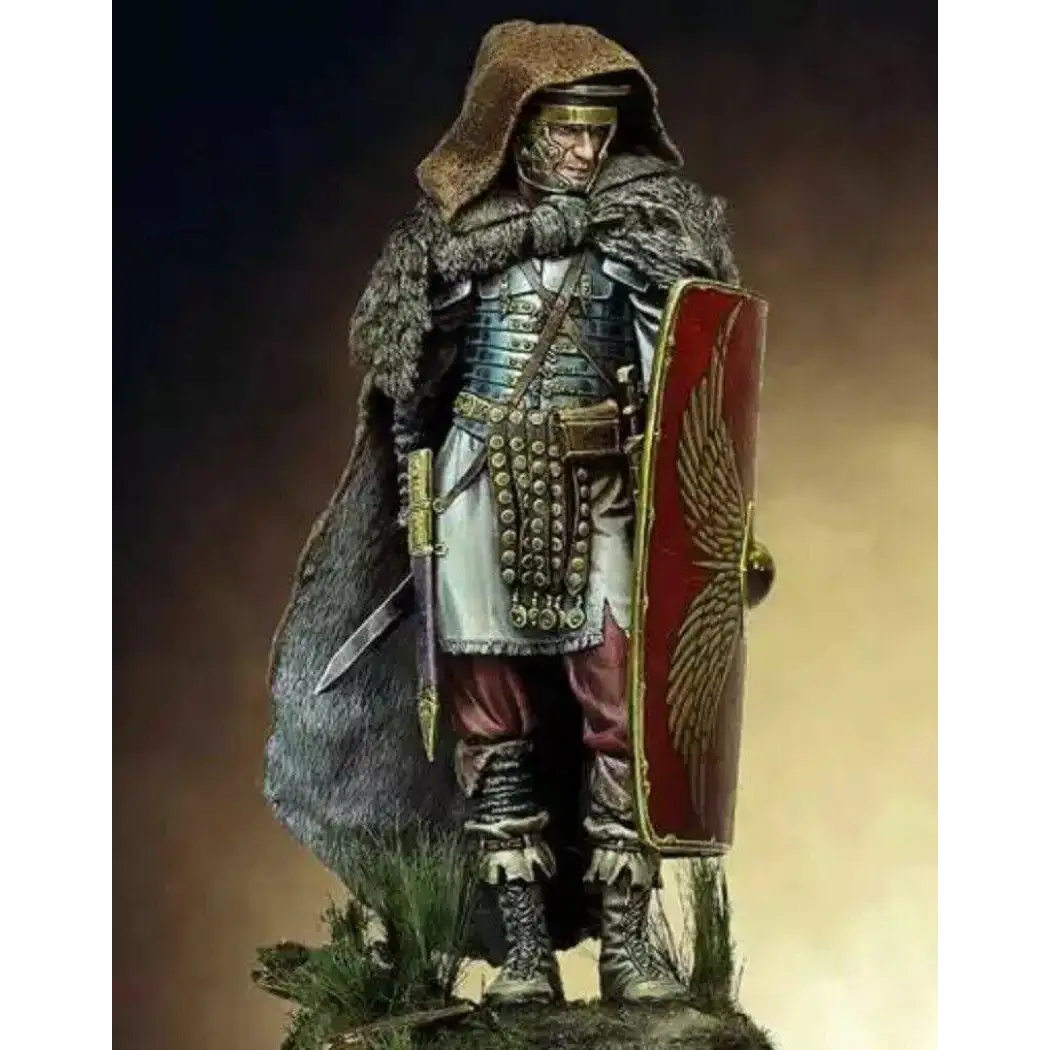 Roman Kit 1/18 90mm Resin Model Kit Roman Commander Legionary Warrior Unpainted ...