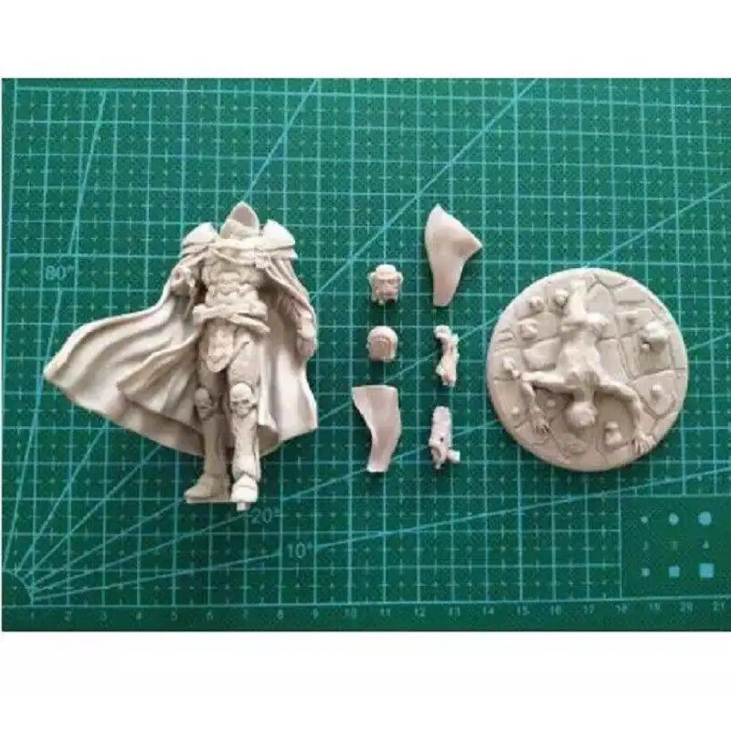 1/18 90mm Resin Model Kit Warrior Necromancer General Unpainted Unassembled - Model-Fan-Store