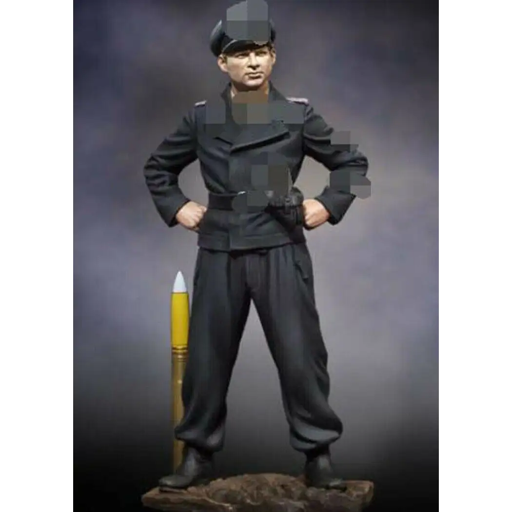 1/18 Resin Model Kit German Officer Tankman WW2 Unpainted - Model-Fan-Store