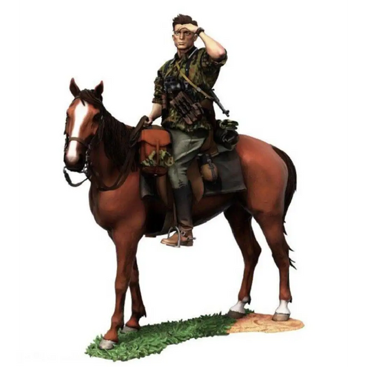 1/18 Resin Model Kit German Soldier Infantry WW2 Unpainted - Model-Fan-Store