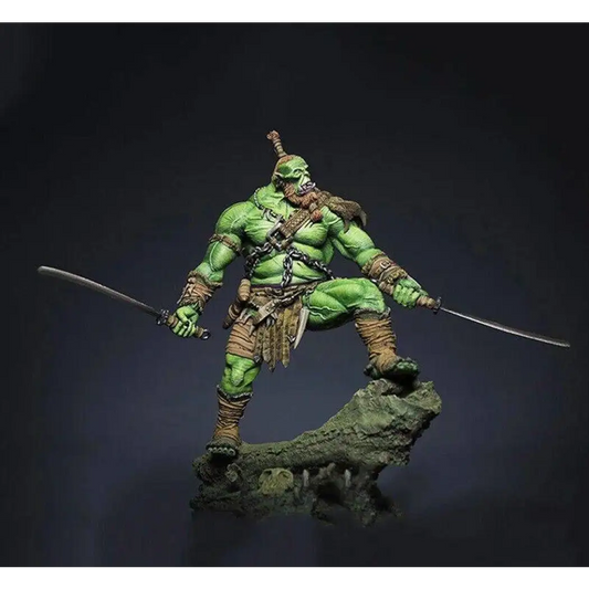 1/18 Resin Model Kit Orc Warrior Warcraft (with base) Unpainted - Model-Fan-Store
