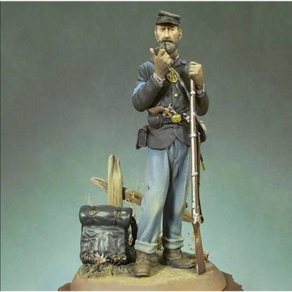 1/18 Resin Model Kit US Infantry Confederate Unpainted - Model-Fan-Store