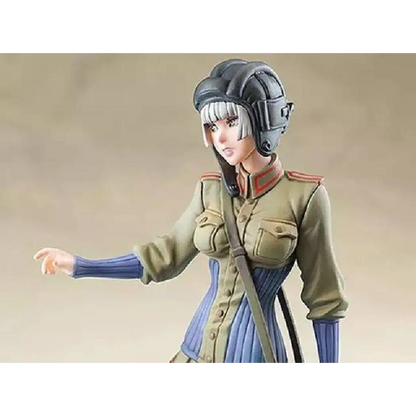 1/20 80mm Resin Model Kit Beautiful Girl with Coat WITH BASE Unpainted - Model-Fan-Store