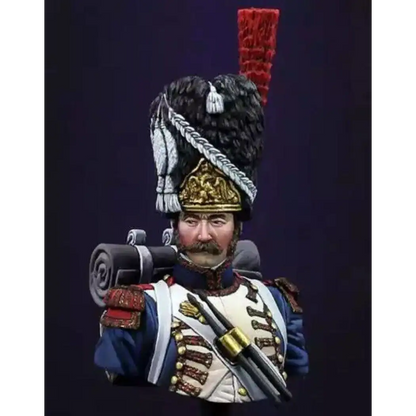 1/20 BUST Resin Model Kit Napoleonic Wars French Soldier Unpainted - Model-Fan-Store
