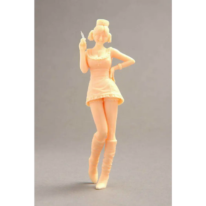 1/20 Resin Model Kit Beautiful Girl Nurse GK Garage Unpainted - Model-Fan-Store