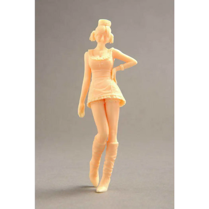 1/20 Resin Model Kit Beautiful Girl Nurse GK Garage Unpainted - Model-Fan-Store