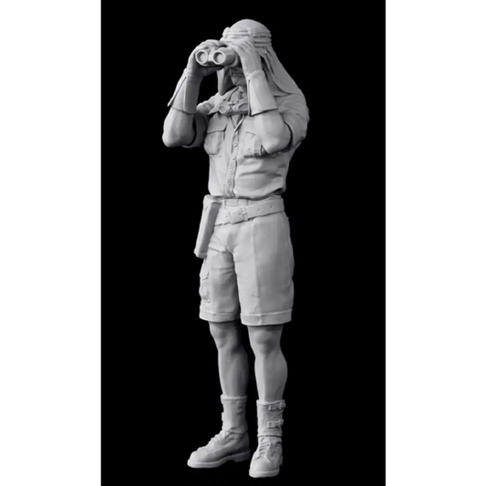 1/20 Resin Model Kit British Soldier COMMANDER WW2 Unpainted - Model-Fan-Store