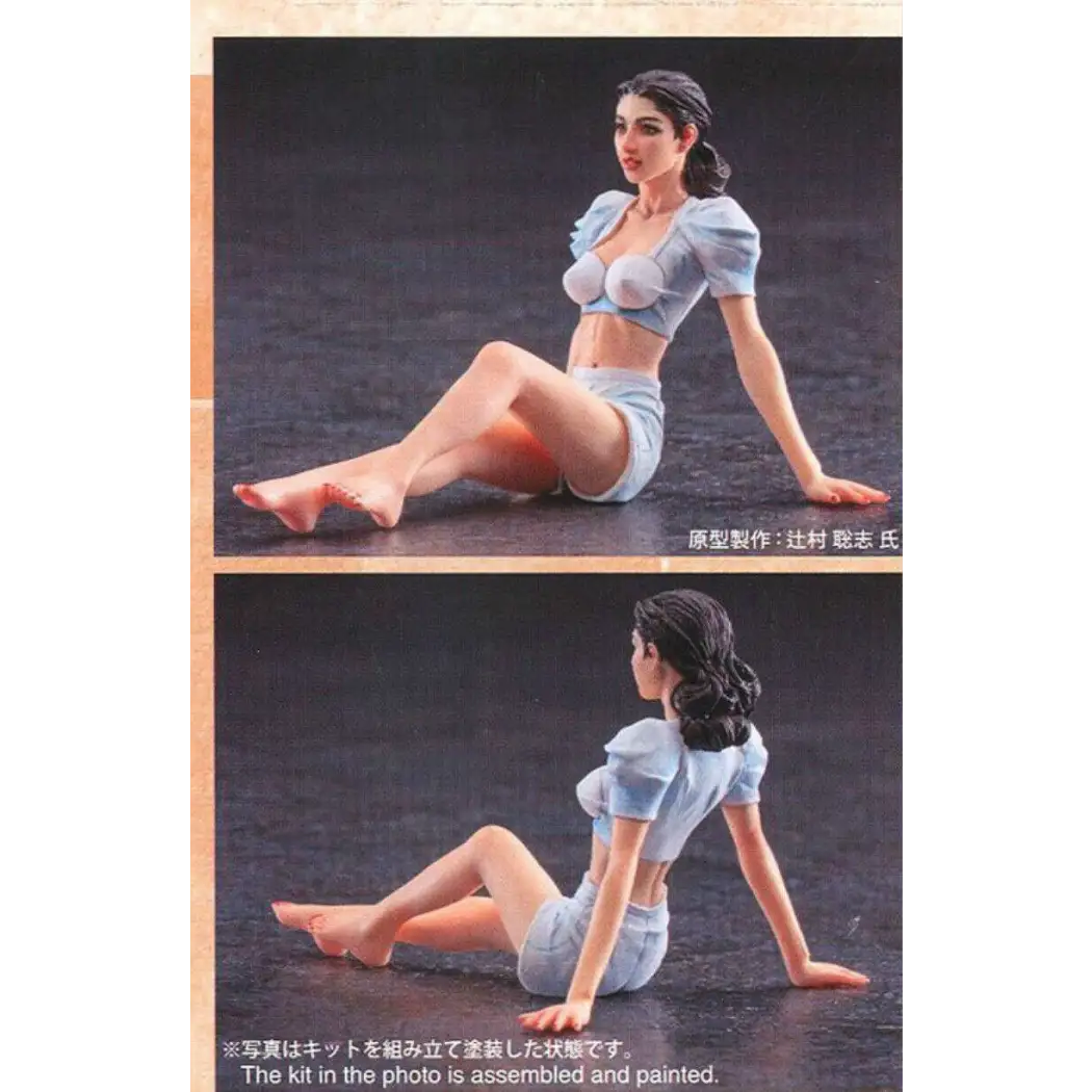 1/20 Resin Model Kit Modern Asian Beautiful Girl Woman Unpainted - Model-Fan-Store
