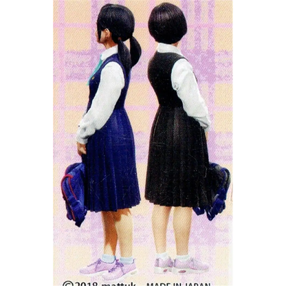 1/20 Resin Model Kit Modern Japanese Girl Schoolgirls Unpainted - Model-Fan-Store
