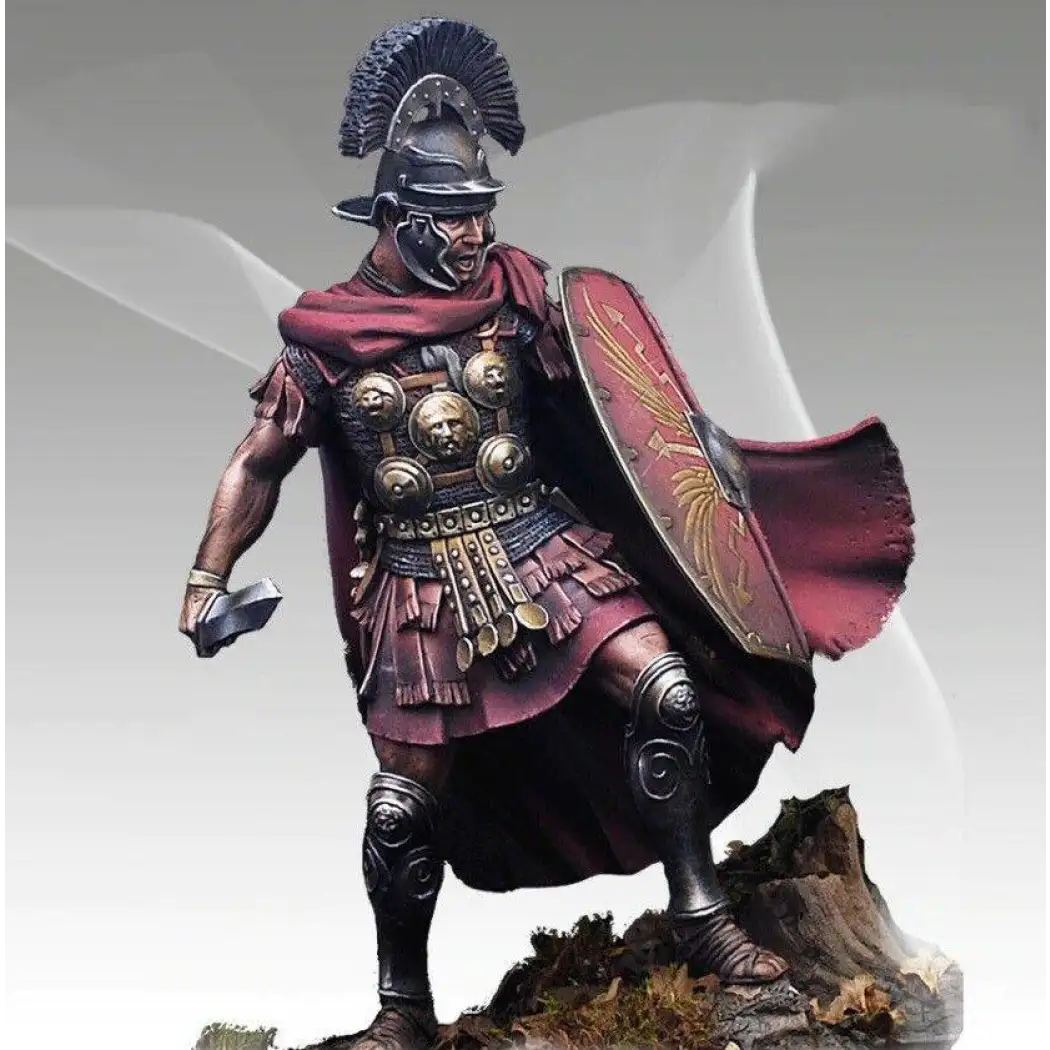 1/22 80mm Resin Model Kit Roman Soldier Warrior (with base) Unpainted - Model-Fan-Store