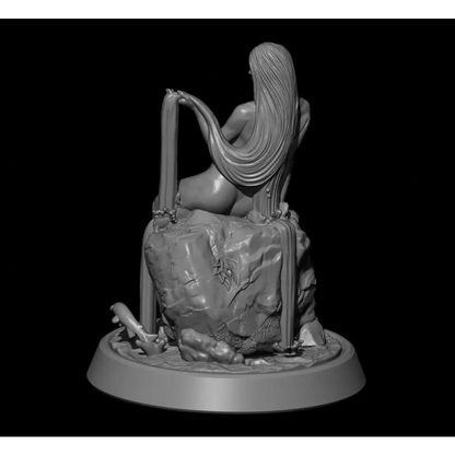 1/24 3D Print Model Kit Nudes Beautiful Girl Elf Enchantress Fantasy Unpainted - Model-Fan-Store