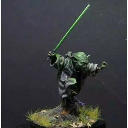 1/24 40mm Resin Model Kit Star Wars Yoda Jedi Master Unpainted - Model-Fan-Store
