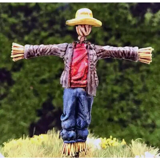 1/24 63mm Resin Model Kit Modern Scarecrow with Hat Unpainted A28 - Model-Fan-Store