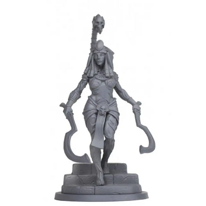 1/24 70mm Resin Model Kit Egyptian Beautiful Girl Scorpion Fantasy Unpainted - Model-Fan-Store