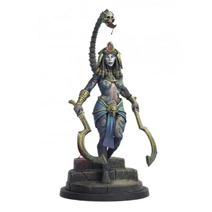 1/24 70mm Resin Model Kit Egyptian Beautiful Girl Scorpion Fantasy Unpainted - Model-Fan-Store