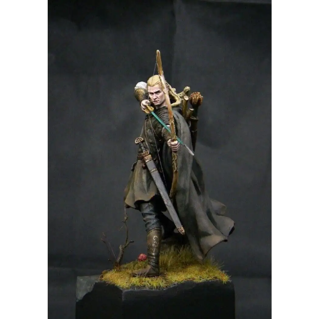 1/24 70mm Resin Model Kit Elven Archer Lord of the Rings Unpainted - Model-Fan-Store