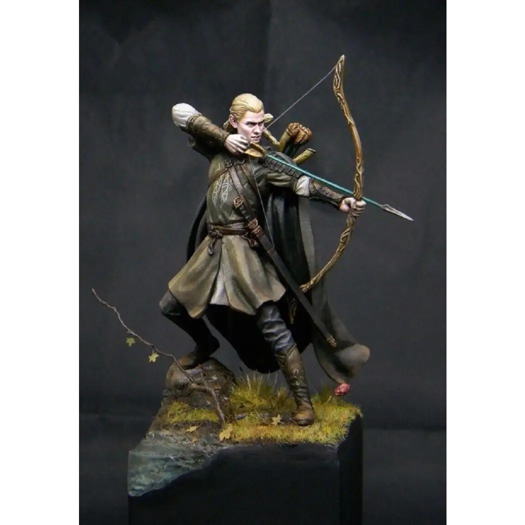 1/24 70mm Resin Model Kit Elven Archer Lord of the Rings Unpainted - Model-Fan-Store