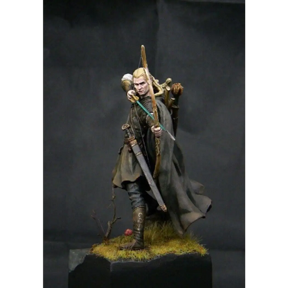 1/24 70mm Resin Model Kit Elven Archer Lord of the Rings Unpainted - Model-Fan-Store