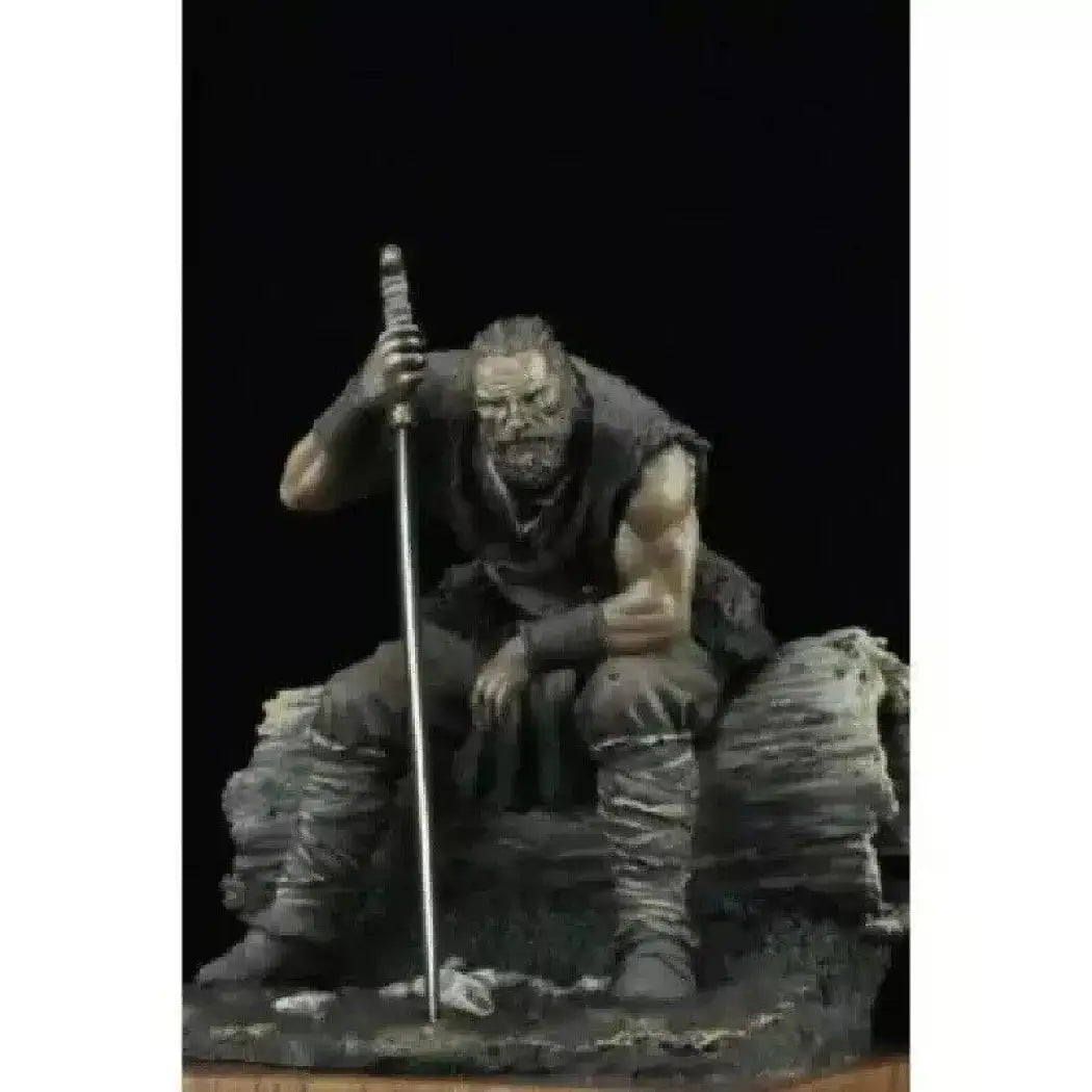 1/24 70mm Resin Model Kit German Warrior Barbarian Unpainted - Model-Fan-Store