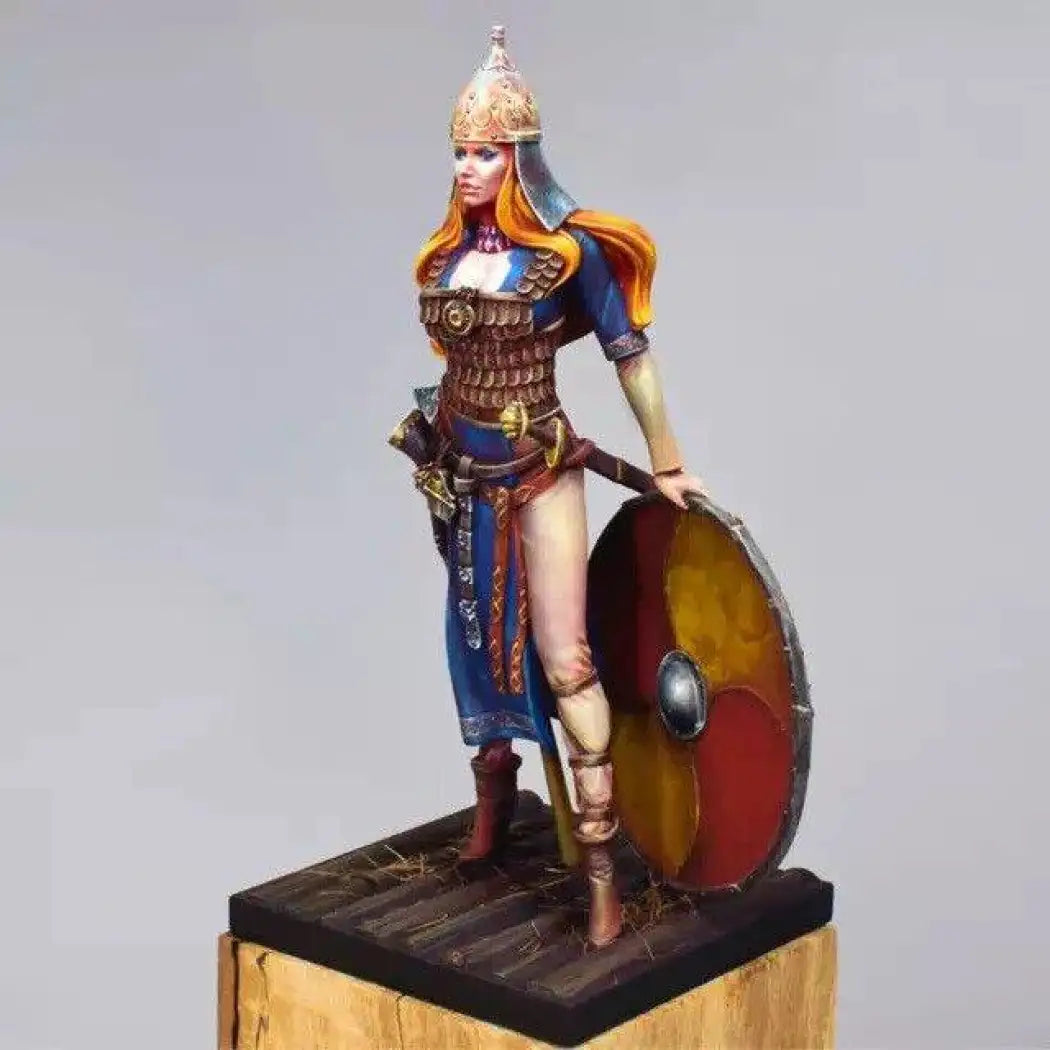 1/24 70mm Resin Model Kit Scythian Slavic Fantasy Warrior Unpainted - Model-Fan-Store