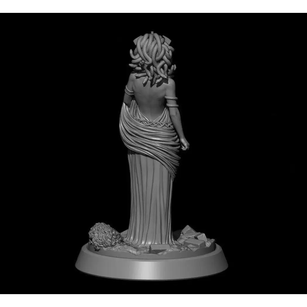 1/24 75mm 3D Prin Resin Model Kit Beautiful Girl Woman Medusa Unpainted - Model-Fan-Store