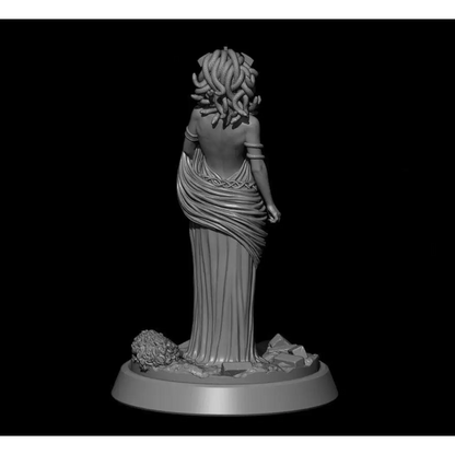 1/24 75mm 3D Prin Resin Model Kit Beautiful Girl Woman Medusa Unpainted - Model-Fan-Store