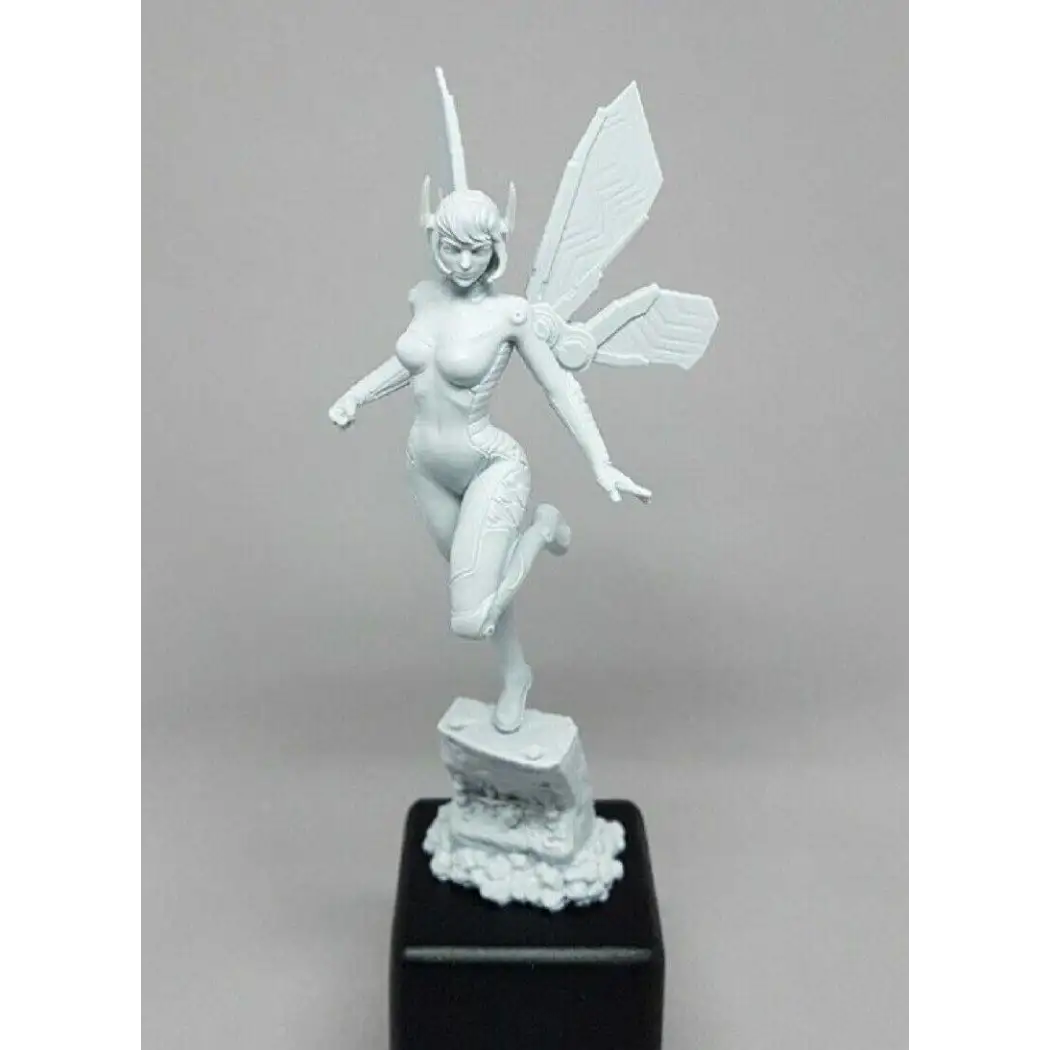 1/24 75mm 3D Print Cyberpunk Model Kit Beautiful Girl Woman Fairy Unpainted - Model-Fan-Store