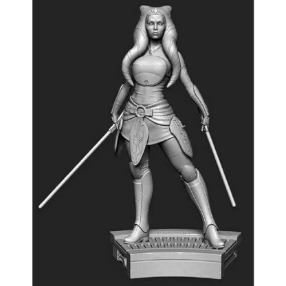 1/24 75mm 3D Print Model Kit Beautiful Girl Twi'lek Star Wars Unpainted - Model-Fan-Store